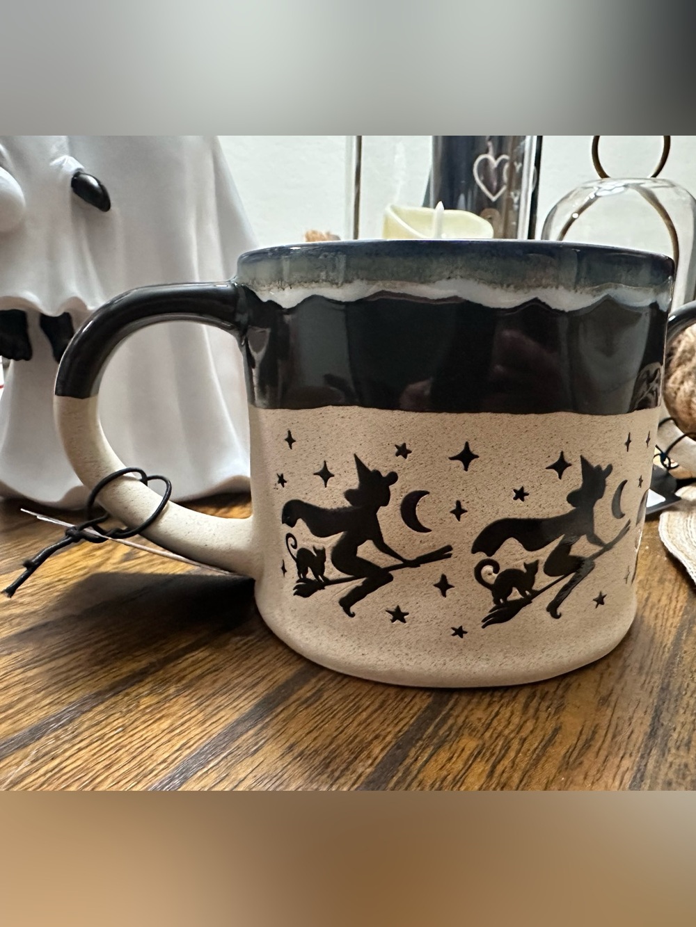 Witch Cat Ceramic Mug